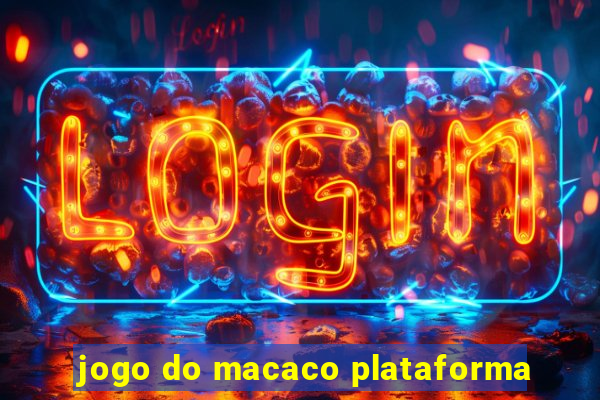 jogo do macaco plataforma